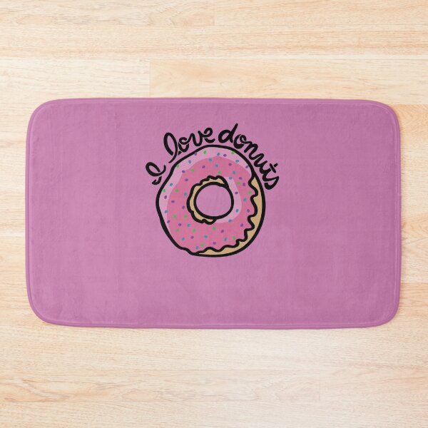 Aperçu de l'œuvre I love donuts créée et vendue par FrictionMaxxing.