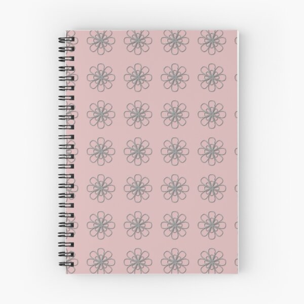 Aperçu de l'œuvre Dusty Rose & Silver Snowflakes créée et vendue par technotext.