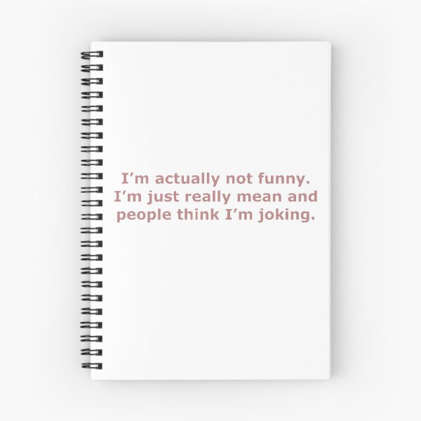 Item preview, I’m actually not funny  designed and sold by cassietX.