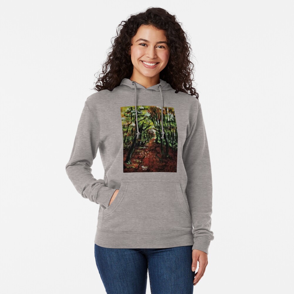 Trees No3. Lightweight Hoodie