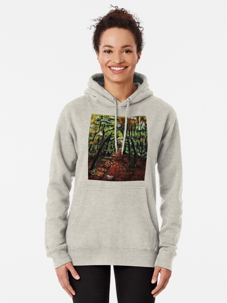 Alternate view of Trees No3. Pullover Hoodie