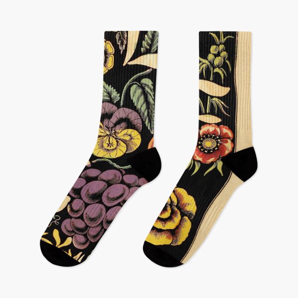 Item preview, The alphabet of flowers and fruit - Letters E, F, G, and H designed and sold by DejaVuStudio.