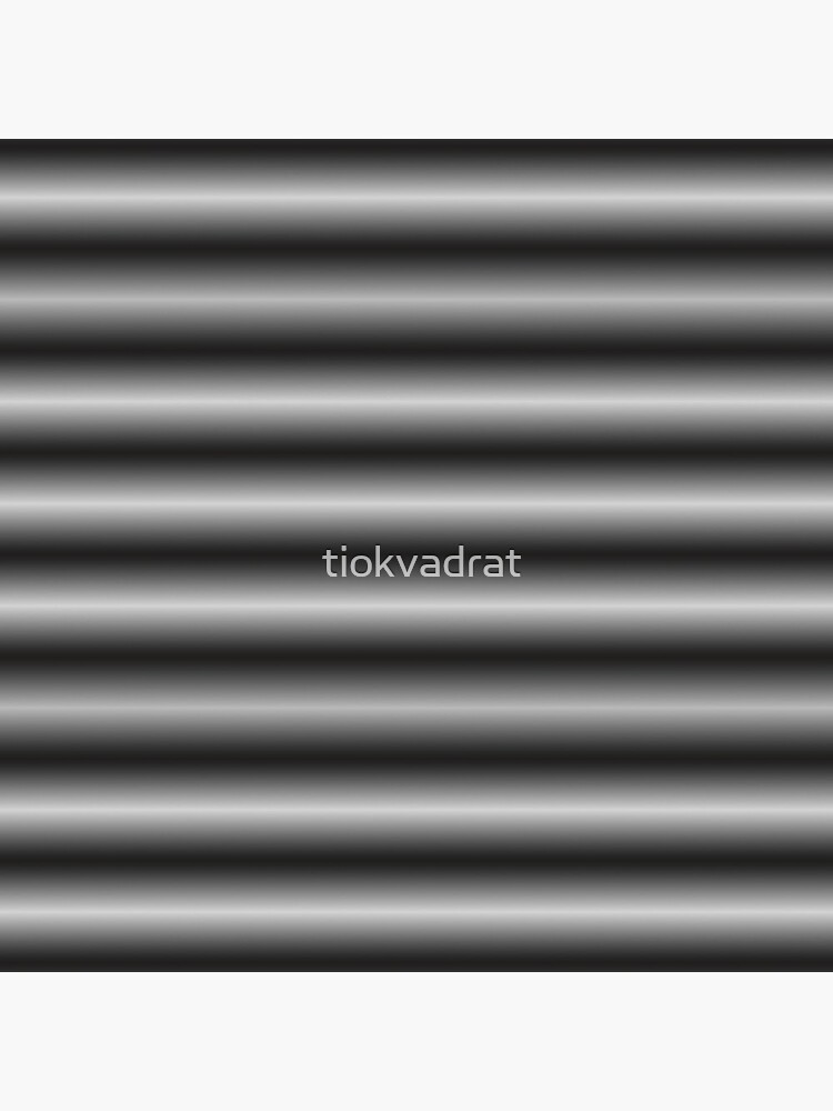 Vibrating Horizontal Bars - Gray / Grey by tiokvadrat