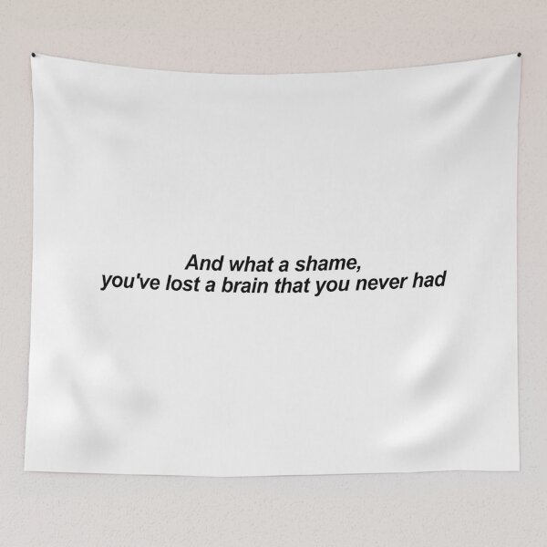 Item preview, the ballad of me and my brain designed and sold by vittoriag.