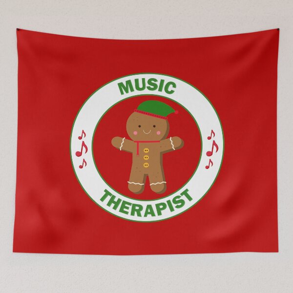 Item preview, Emotional music therapist Christmas music therapy gift for musical lover musician teacher designed and sold by IslandLakeTree.