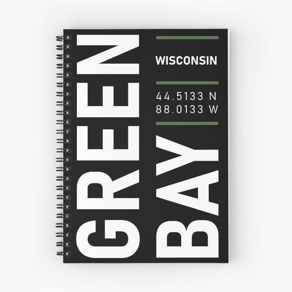 Item preview, Green Bay Coordinates - White designed and sold by GBSwagShop.