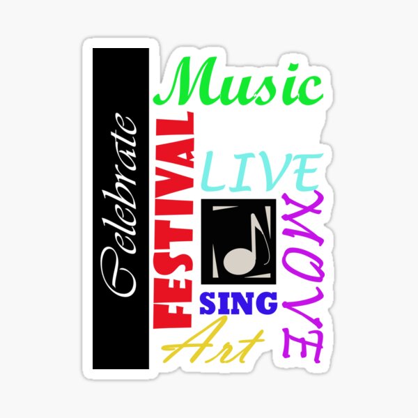 Party T Shirt Sticker