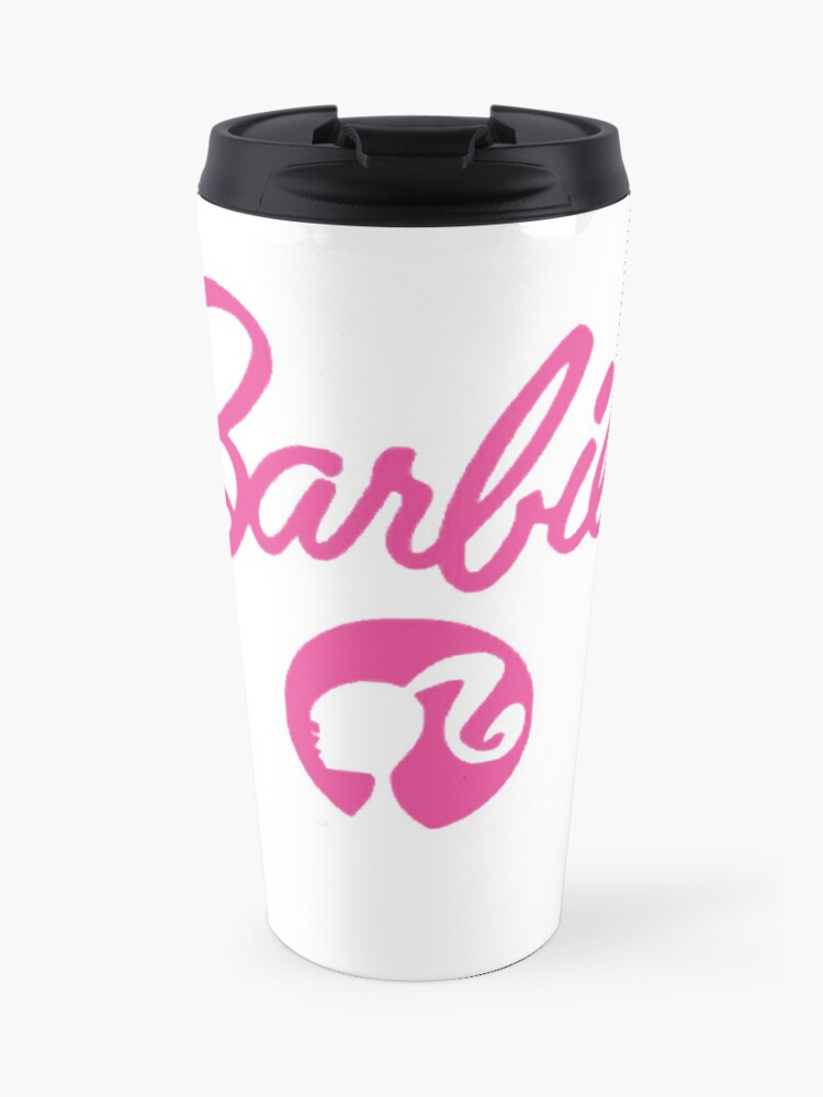 barbie travel mug