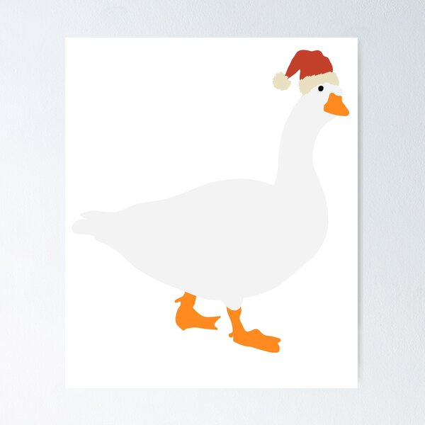 Item preview, Untitled Goose in a Santa Hat designed and sold by countercolour.