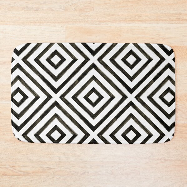 Item preview, Inky Diamond Pattern designed and sold by latheandquill.