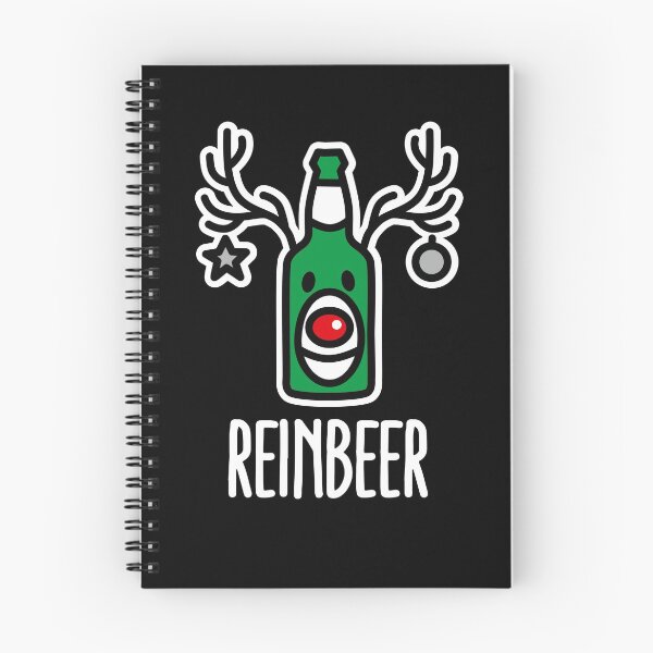 Item preview, Reinbeer Reindeer Beer funny ugly Christmas pun designed and sold by LaundryFactory.