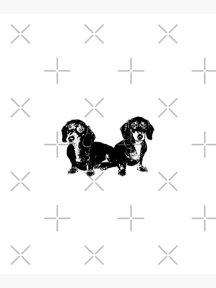 Two Dachshund Puppies by tribbledesign