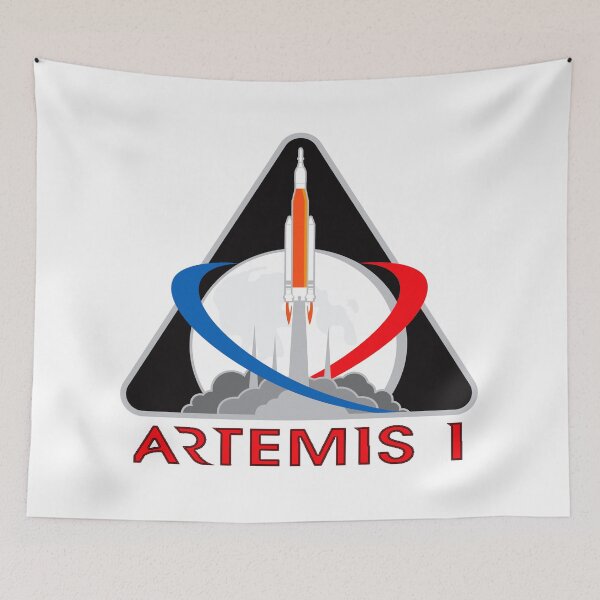 Item preview, Artemis One New Logo designed and sold by Nikki SpaceStuffPlus.