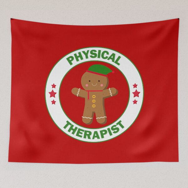Item preview, Licensed physical therapist Christmas physiatrist gift physical therapy instructor PT doctor and physician designed and sold by IslandLakeTree.