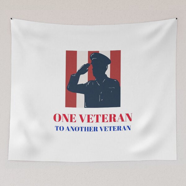 Item preview, One Veteran To Another Flag  designed and sold by Jacksonso.
