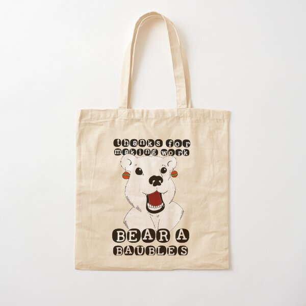 Item preview, Work colleagues Christmas gift or card office polarBEAR A BAUBLES  designed and sold by Optimisticink.