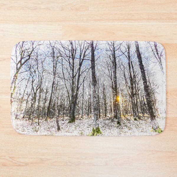 Item preview, Sunrise Snow Forest Art designed and sold by Londonimages.