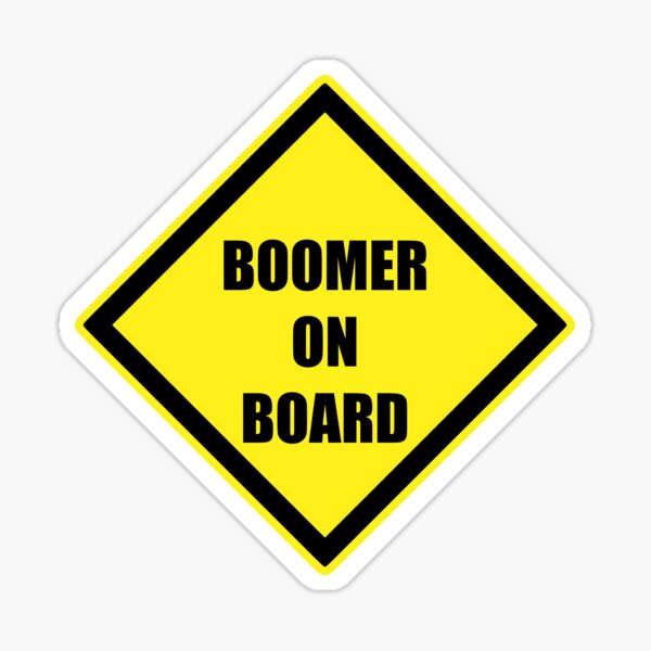 Item preview, Boomer on Board designed and sold by birchwoodgreen.