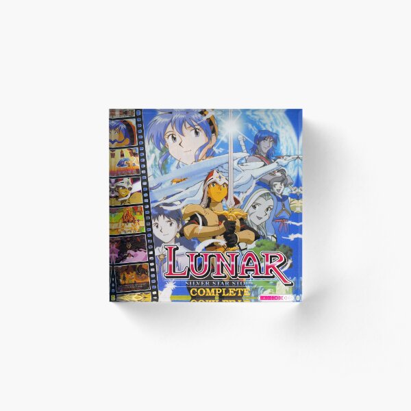 Lunar Silver Star Story (From Advertisement) Acrylic Block