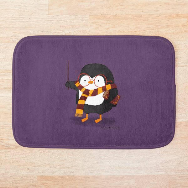 The Wizard Penguin Bath Mat