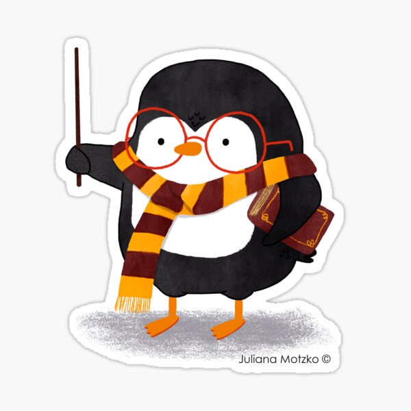 The Wizard Penguin Sticker