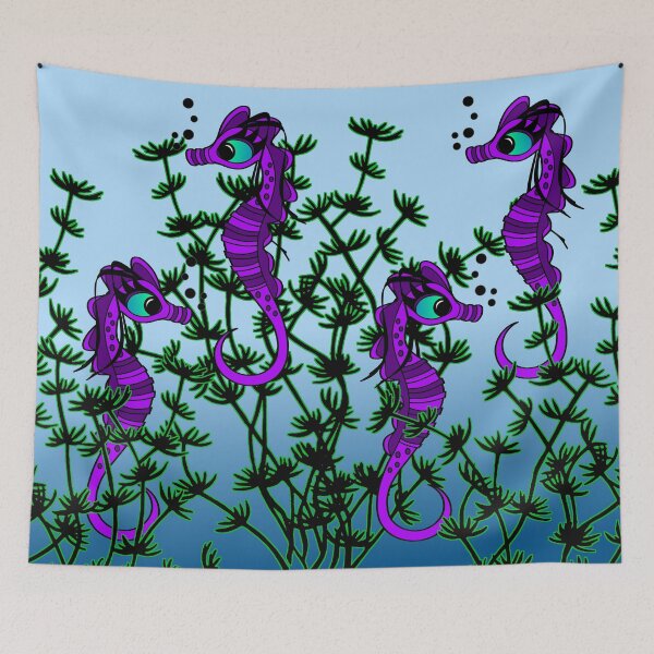 Item preview, Purple Seahorse designed and sold by Czerra.