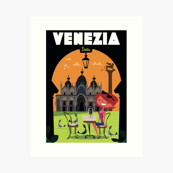 Item preview, Venezia poster designed and sold by Gary Godel.