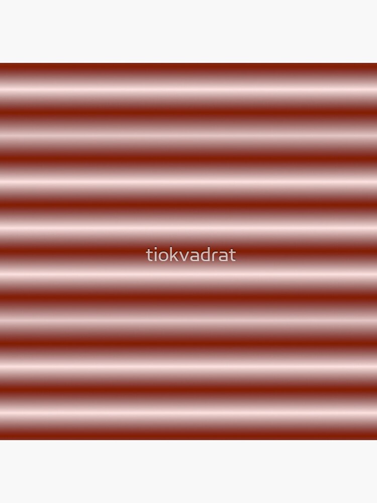 Vibrating Horizontal Bars - Red Orange by tiokvadrat