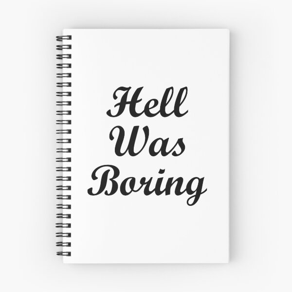 Item preview, Hell was boring designed and sold by TheArtism.