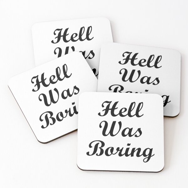 Item preview, Hell was boring designed and sold by TheArtism.