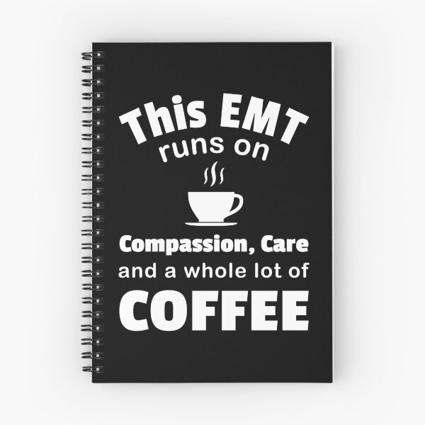 Item preview, EMT Coffee Lover Compassion Care Caffeine Funny Paramedic  designed and sold by CreatedByHeidi.