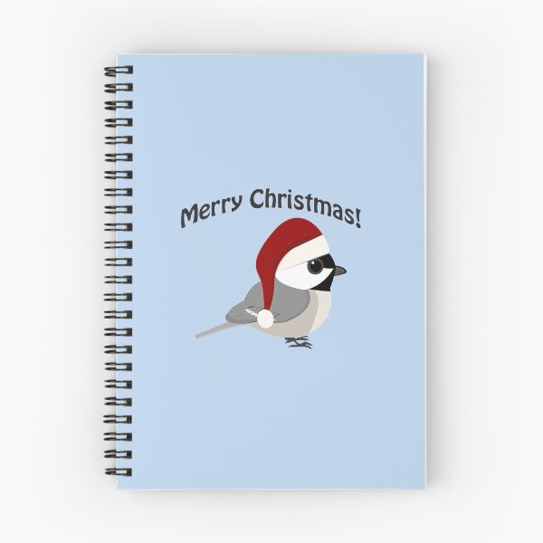 Item preview, Merry Christmas! Chickadee designed and sold by Hedgie Designs.