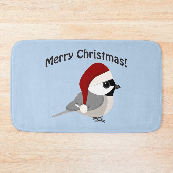Item preview, Merry Christmas! Chickadee designed and sold by Hedgie Designs.