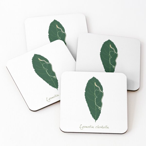Item preview, Lyonetia clerkella - Leaf Mine designed and sold by EllieofSkye.