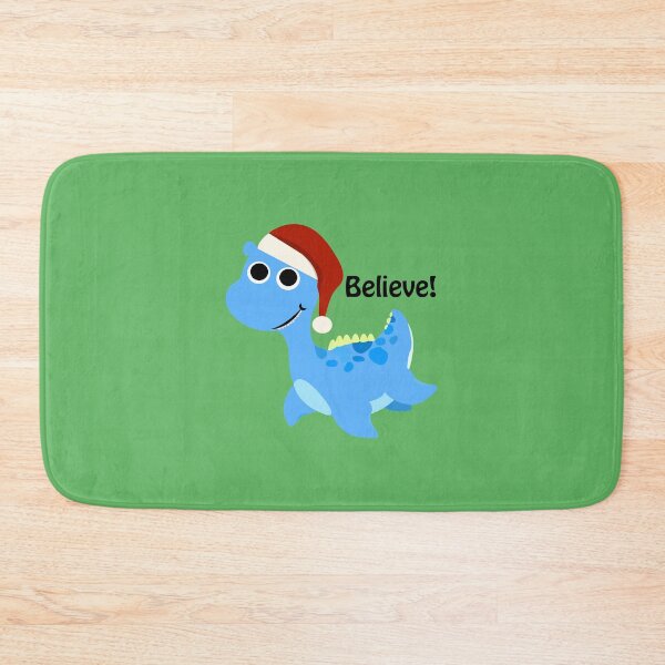 Item preview, Believe! Cute Santa Nessie designed and sold by Hedgie Designs.