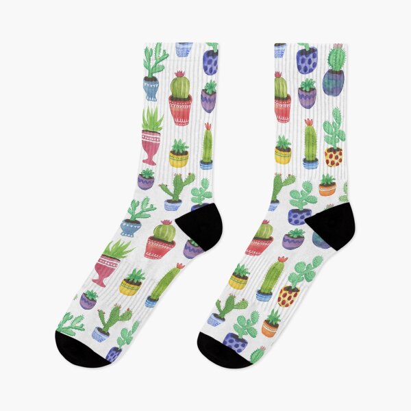 Item preview, Cactus + Succulent Watercolor designed and sold by latheandquill.