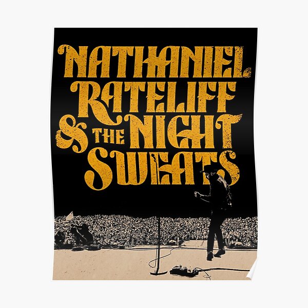 Official poster nathaniel rateliff and the night sweats 2023