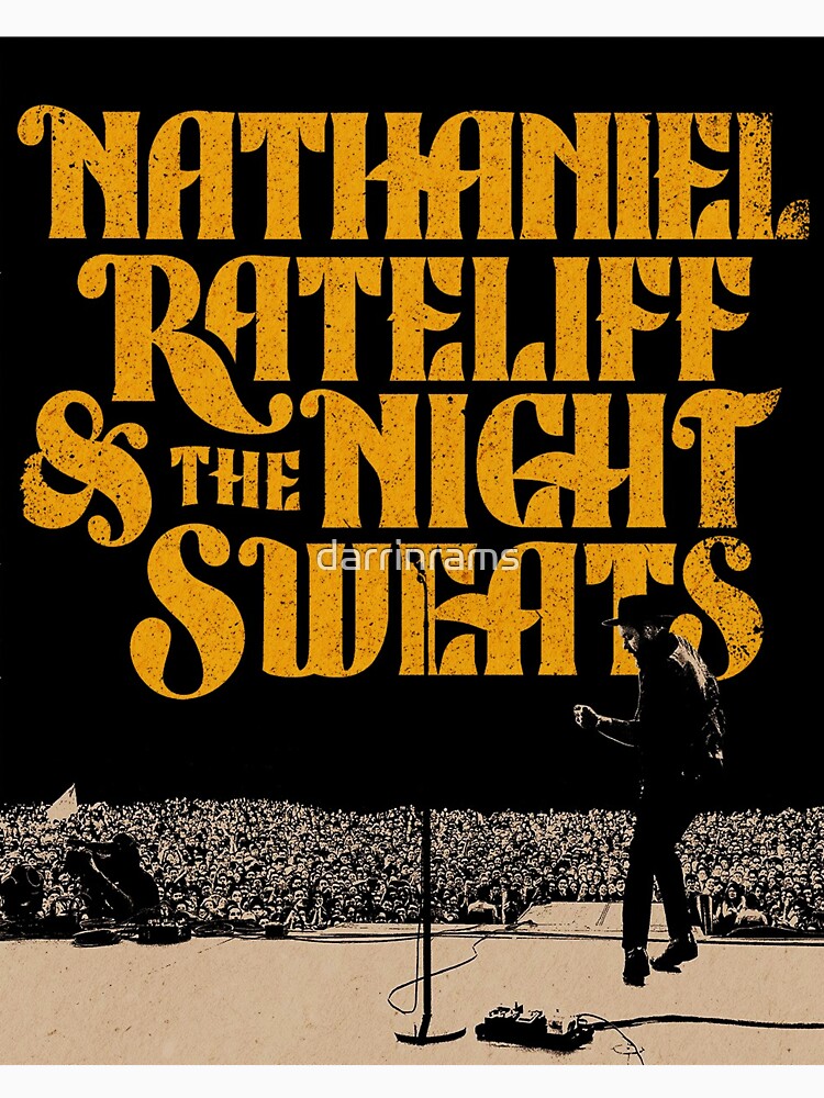 Nathaniel Rateliff Live Tour 2019 2020 Bedakan Essential T-Shirt
