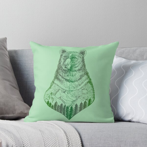 Item preview, Nature Bear and Mountains designed and sold by machmigo.
