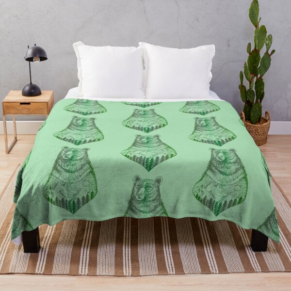 Item preview, Nature Bear and Mountains designed and sold by machmigo.