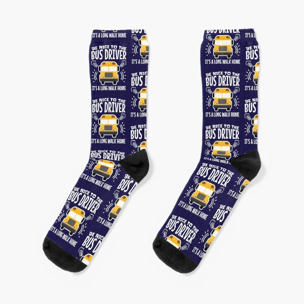 Item preview, Be Nice To The Bus Driver It's A Long Walk Home designed and sold by jaygo.