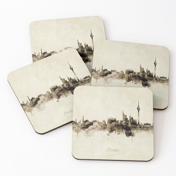 Item preview, Berlin Germany Skyline designed and sold by ArtPrints.