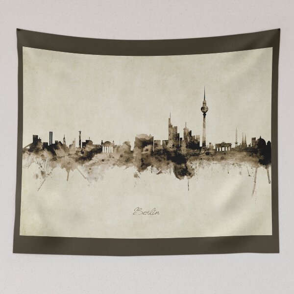 Item preview, Berlin Germany Skyline designed and sold by ArtPrints.