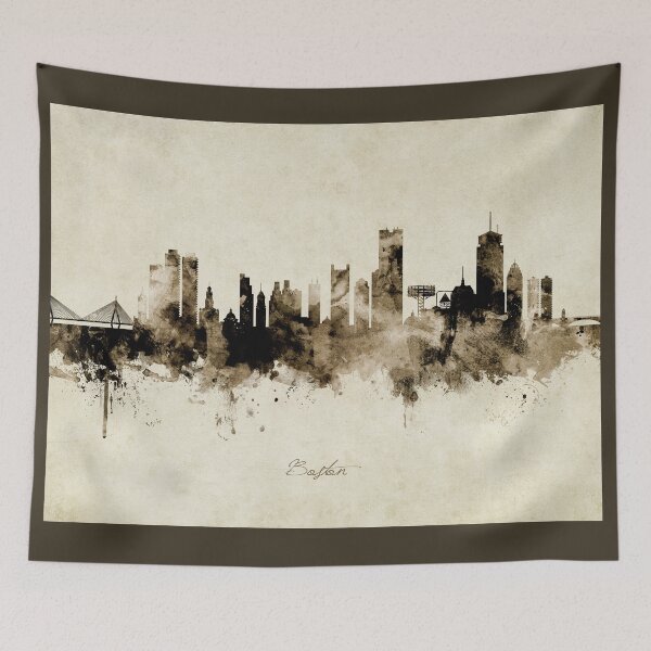 Item preview, Boston Massachusetts Skyline designed and sold by ArtPrints.