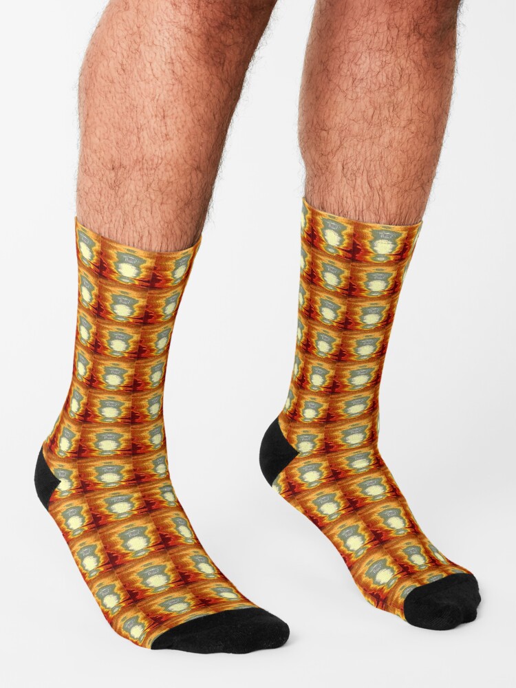 Alternate view of Tejo sunset Socks