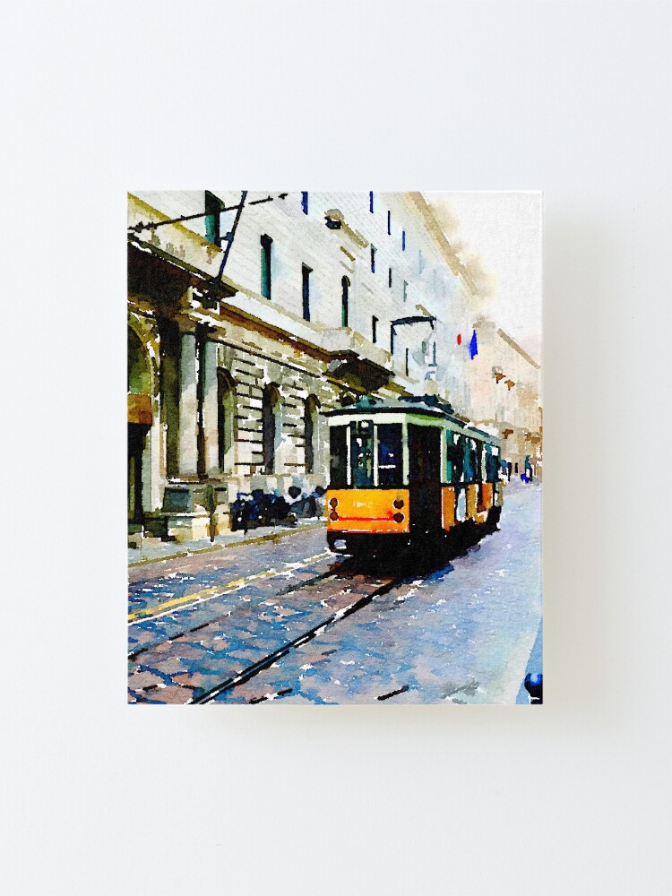 Alternate view of Memories of Milan Mounted Print