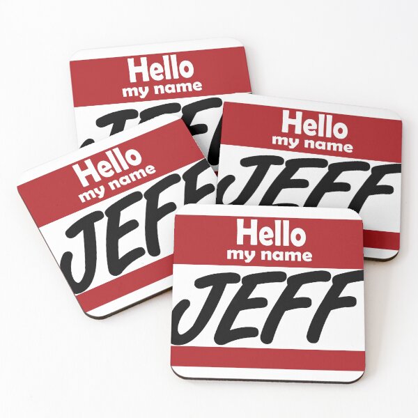 Item preview, My Name Jeff designed and sold by Spoof-Tastic.