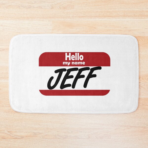 Item preview, My Name Jeff designed and sold by Spoof-Tastic.