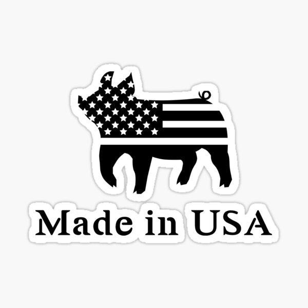 Item preview, Made in USA - Show Pig designed and sold by pwgarts.