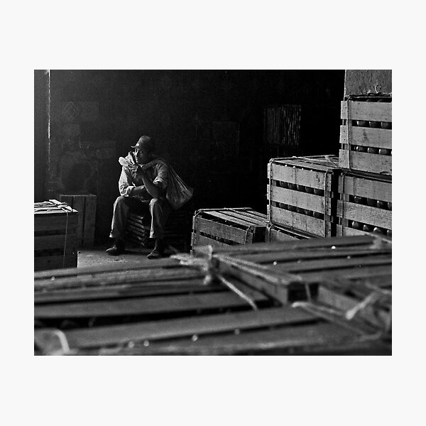 Taking a Break Photographic Print